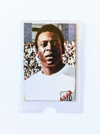 CROMO PELÉ PORTA MUNDIAL 1982 NÚMERO 6