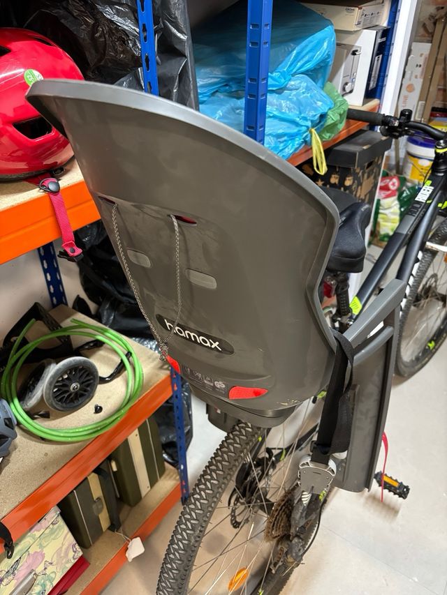 Silla bici niñ@ Hamax hasta 22 kg