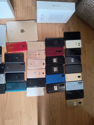 Lote iPads, iPhones Appl, Samsung,honor,Xiaomi 
Et