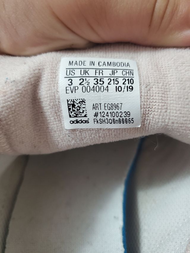 Zapatillas Adidas niña rosa