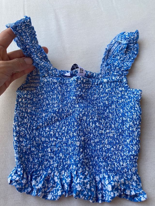 Top Tiffosi niña XXS - Azul