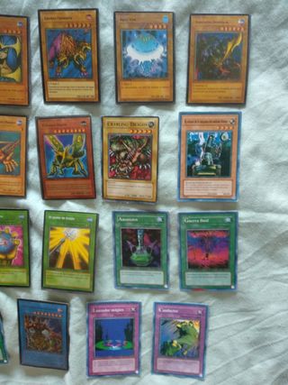 Yu-Gi-Oh! cartas vintage