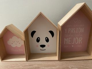Balda infantil casitas - Decoración