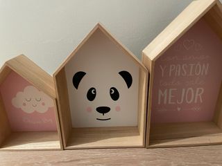 Balda infantil casitas - Decoración