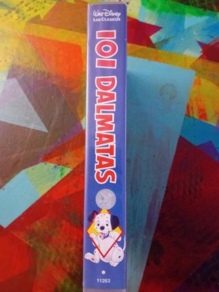 VHS 101 Dálmatas - Clásico Disney