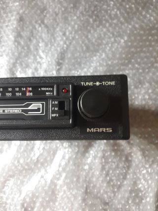 Radio Cassette Mars Vintage