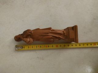 Madonnina in legno intagliato - 15 cm vintage