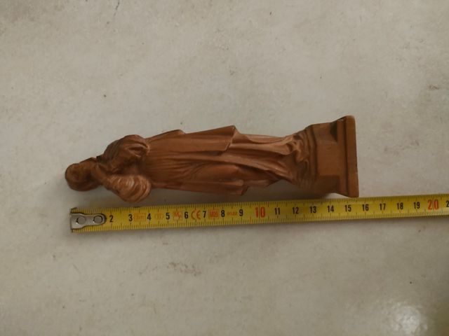 Madonnina in  legno intagliato - 15 cm  vintage