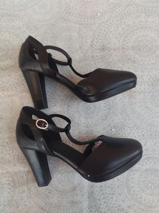 Zapatos negros mujer - Talla 39