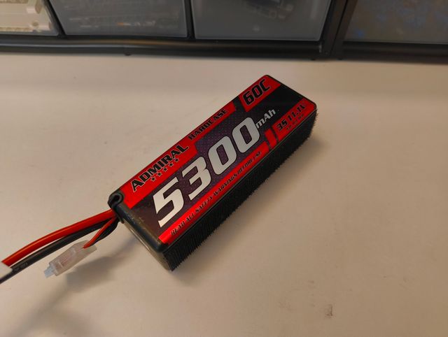 Batería Lipo Admiral 5300mAh 60C 3S 11.1V