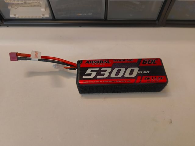 Batería Lipo Admiral 5300mAh 60C 3S 11.1V
