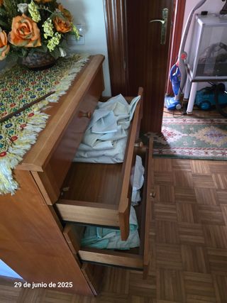 Cómoda 6 cajones - Madera maciza