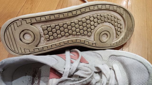 Zapatillas New Balance 38 Gris Rosa