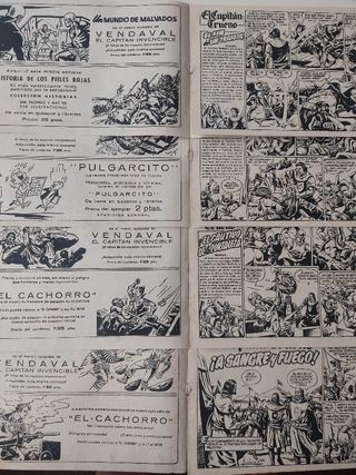 4 cómics Capitán Trueno