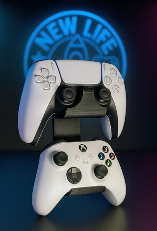 Soporte Pared Mandos PS5 Xbox