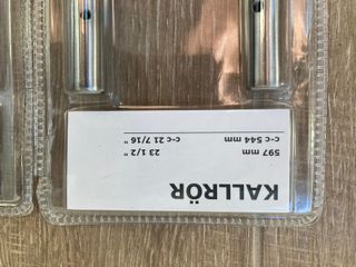 Tiradores Armario-Cajones Metal Plata