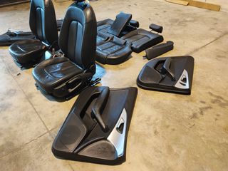 Asientos cuero Audi A6 C7 Negro