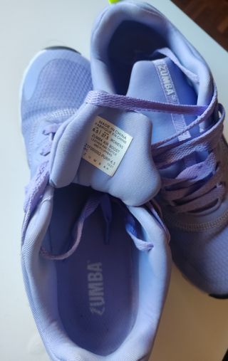 Zapatillas Zumba moradas