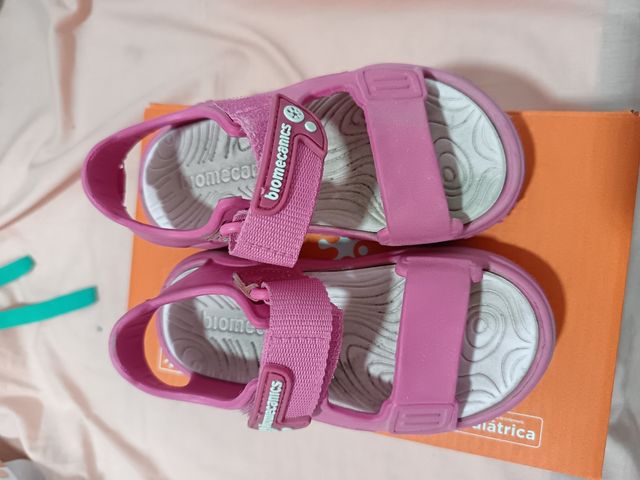 Sandalias Biomecanics niña rosa