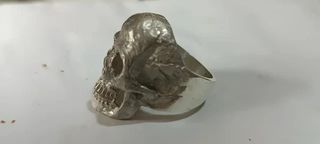 Anillo Calavera Plata 925