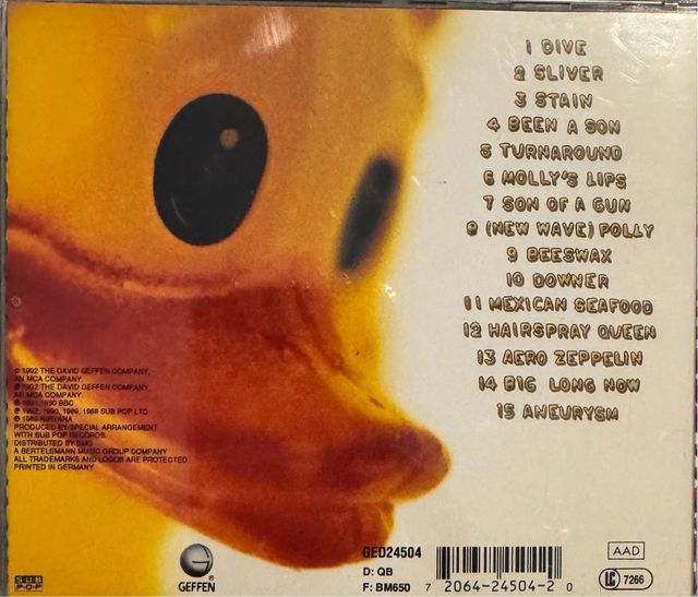 CD Nirvana - Nevermind