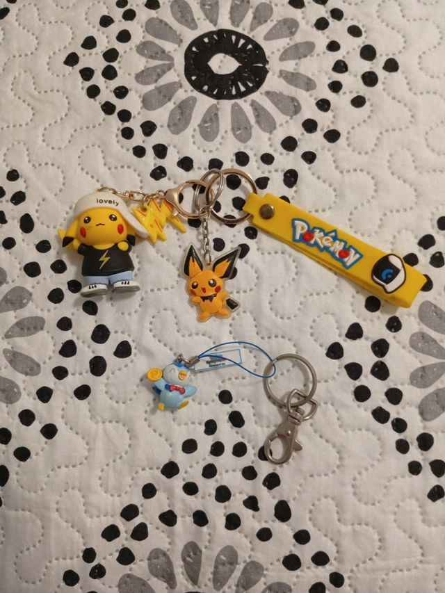 Llaveros Pokémon Pikachu
