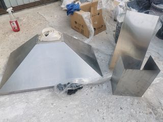 Campana cocina grande acero inoxidable
