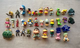 Pack figuras anime vintage