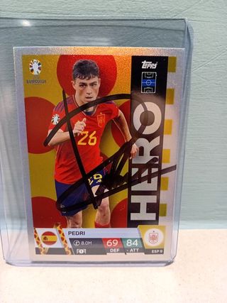 Carta da collezione Pedri - EURO2024