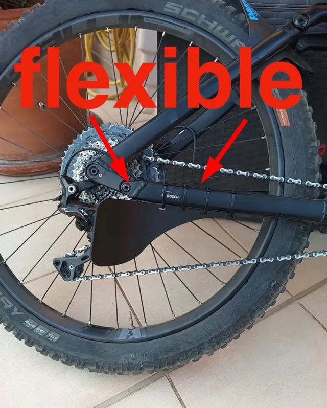 Protettore flessibile cambio per MTB, E-bike