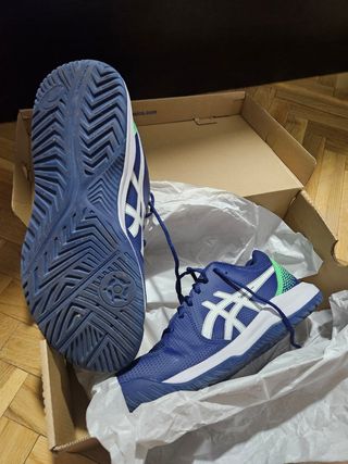Zapatillas Asics Gel Dedicate 8 - Azul/Blanco