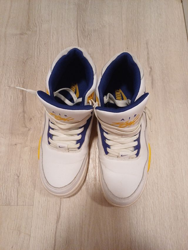 Zapatillas Nike Air Flight Legacy Blancas y Azules