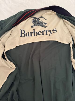 Chaqueta bomber Burberrys verde oliva