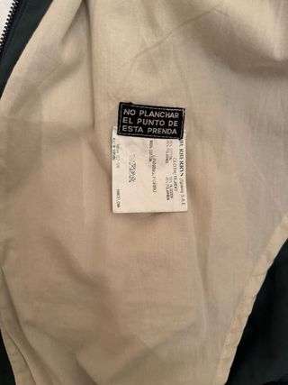 Chaqueta bomber Burberrys verde oliva
