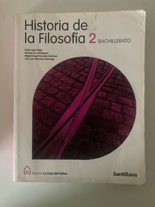 Historia de la Filosofía 2º Bachillerato