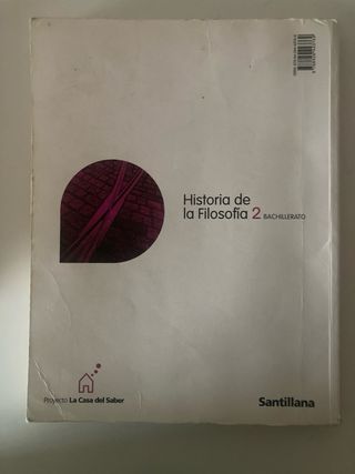 Historia de la Filosofía 2º Bachillerato