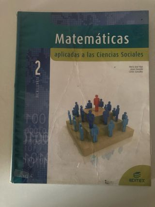 Libro de Matemáticas 2º Bachillerato