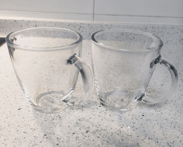 2 Tazas cristal Zara Home