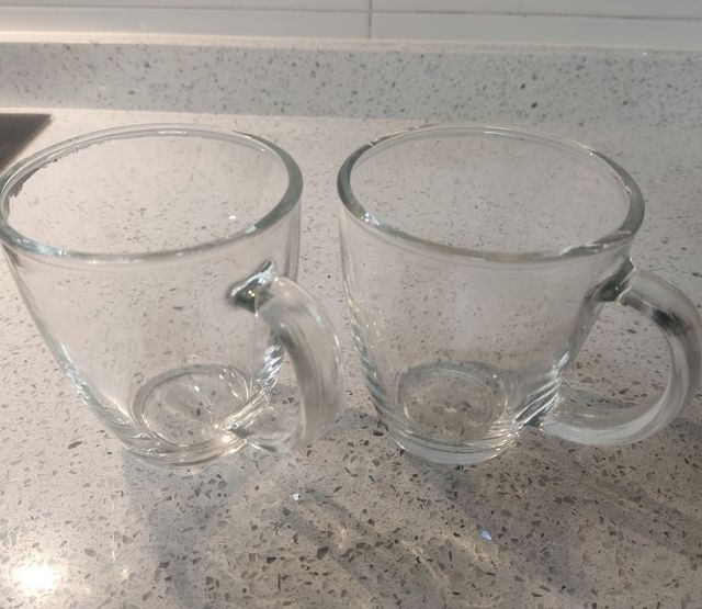 2 Tazas cristal Zara Home