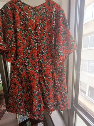 Mono corto estampado talla grande