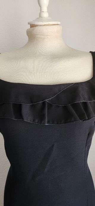 Vestido negro vintage