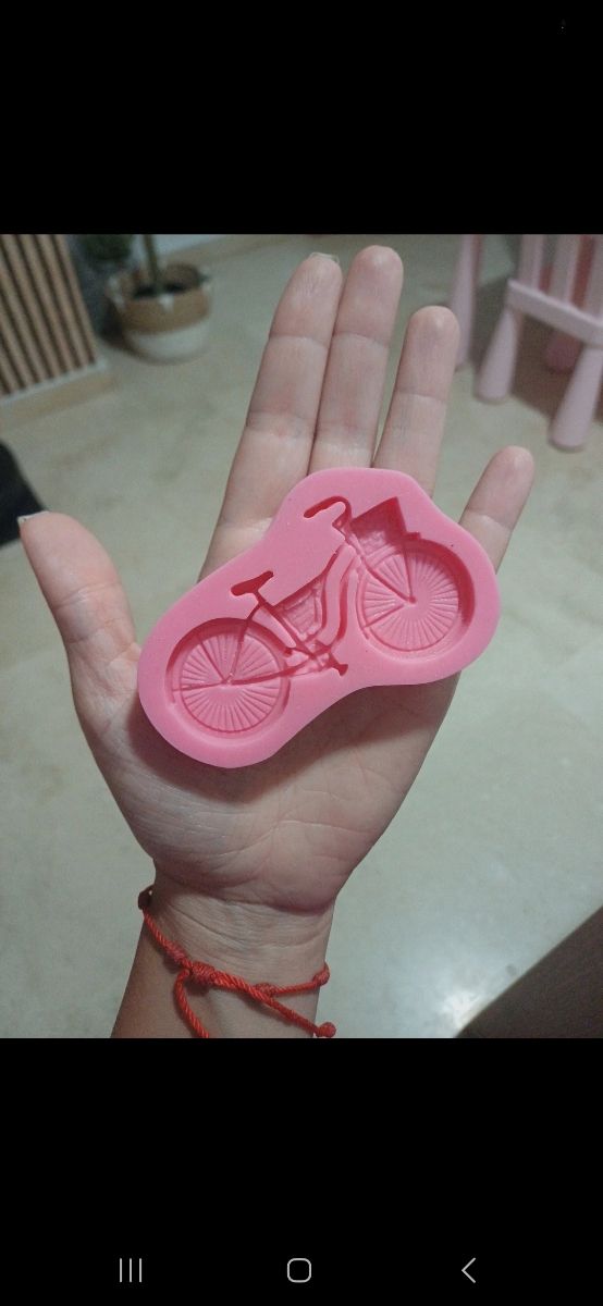 Molde reposteria bicicleta