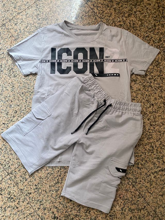 Conjunto ICON gris - chándal