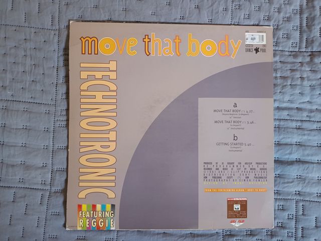 Vinilo Technotronic - Move That Body