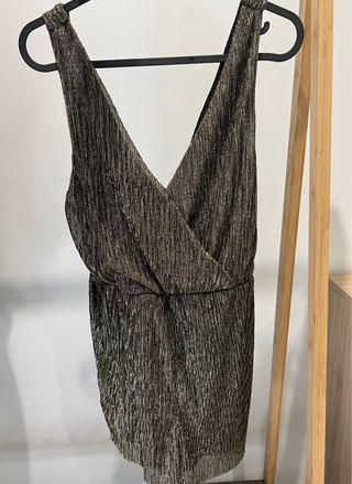 Vestido Noche Dorado