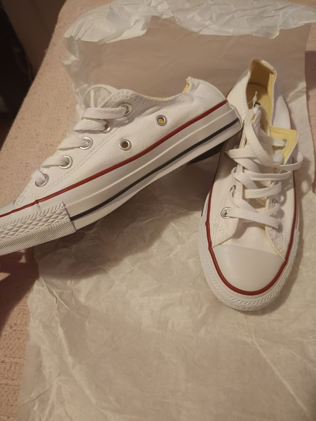 Converse blancas talla 36