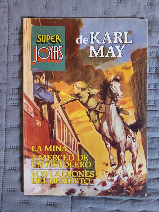 Comic con historias de Karl May