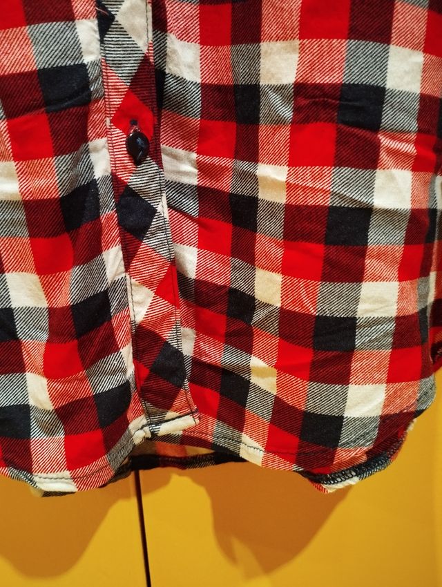 Camisa de cuadros Bershka