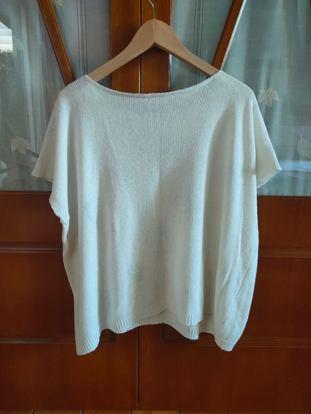 Jersey oversize lunares mujer