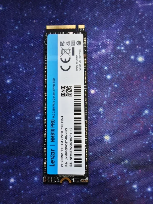 Lexar NM610PRO 2TB SSD, SSD Interno M.2 000400 afbeelding 3